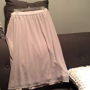 Old Navy classic layered skirt beige (xxl-tall)